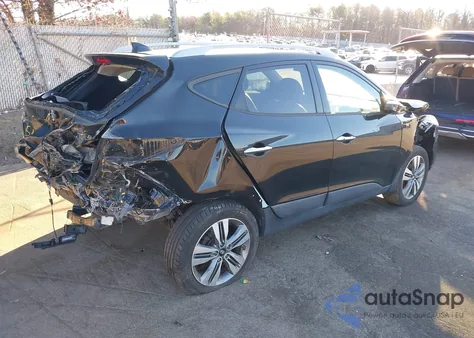 2015 Hyundai Tucson Limited из США, поврежденный, VIN KM8JU3AG2FU102449